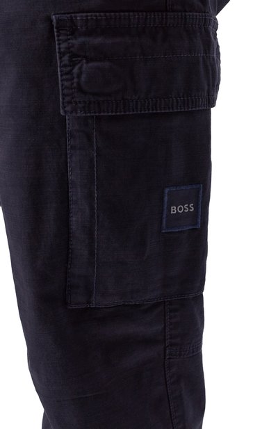 Хлопковые брюки-карго BOSS ORANGE, арт. 50530599, фото 5
