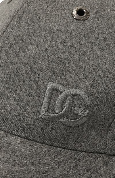 Шерстяная бейсболка DOLCE & GABBANA, арт. GH897Z/FU21Q, фото 4