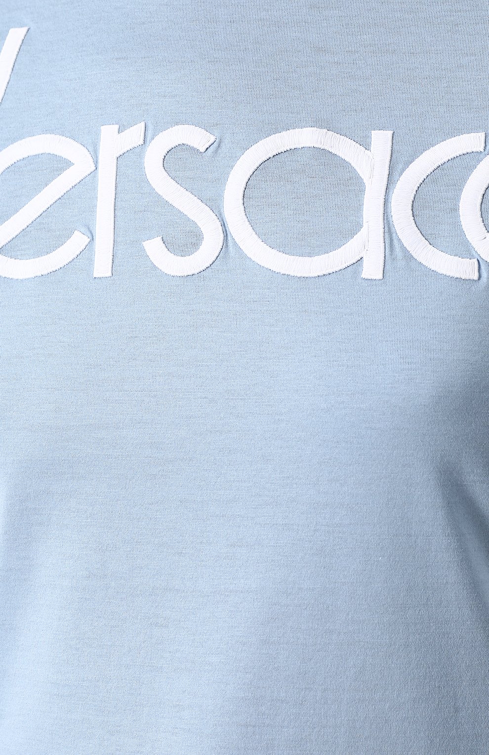 Хлопковая футболка с логотипом бренда VERSACE, арт. A80805/A201952, фото 5