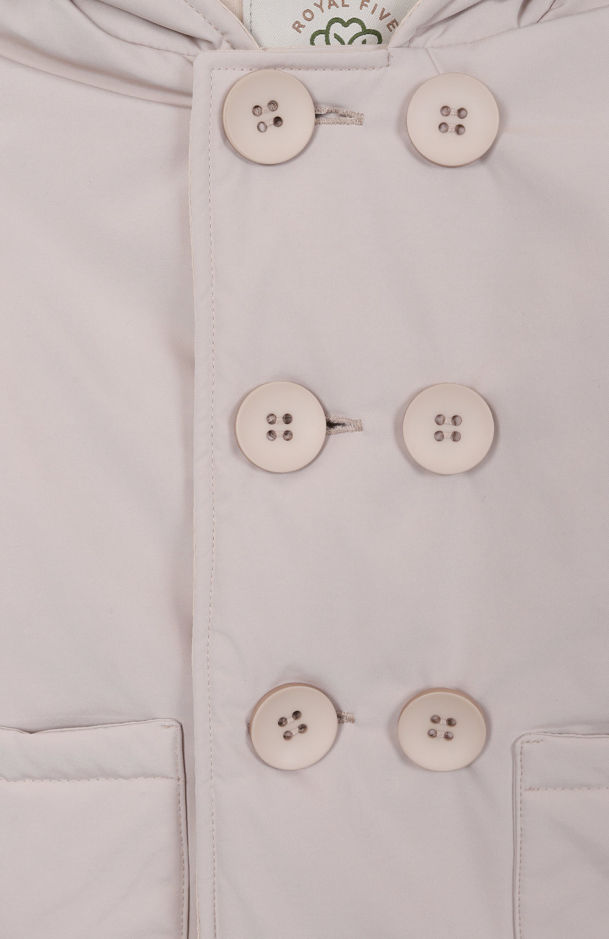 Утепленная куртка ROYAL FIVE COLLECTION кремового цвета по цене 10810 руб., арт. КП-М, фото 3 Утепленная куртка ROYAL FIVE COLLECTION, арт. КП-М, фото 3