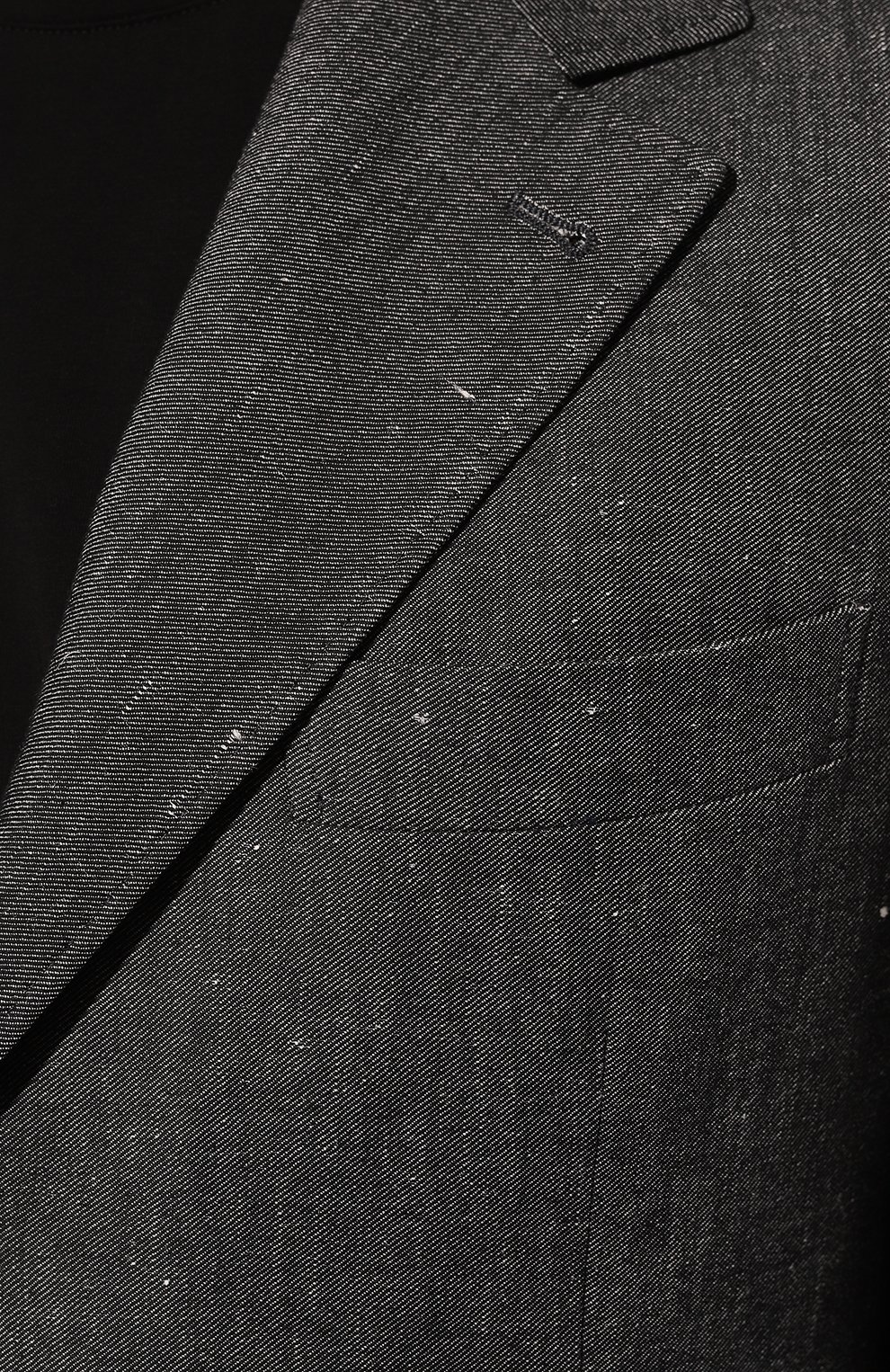 Пиджак изо льна и хлопка BRUNELLO CUCINELLI, арт. MS4577BWD, фото 5