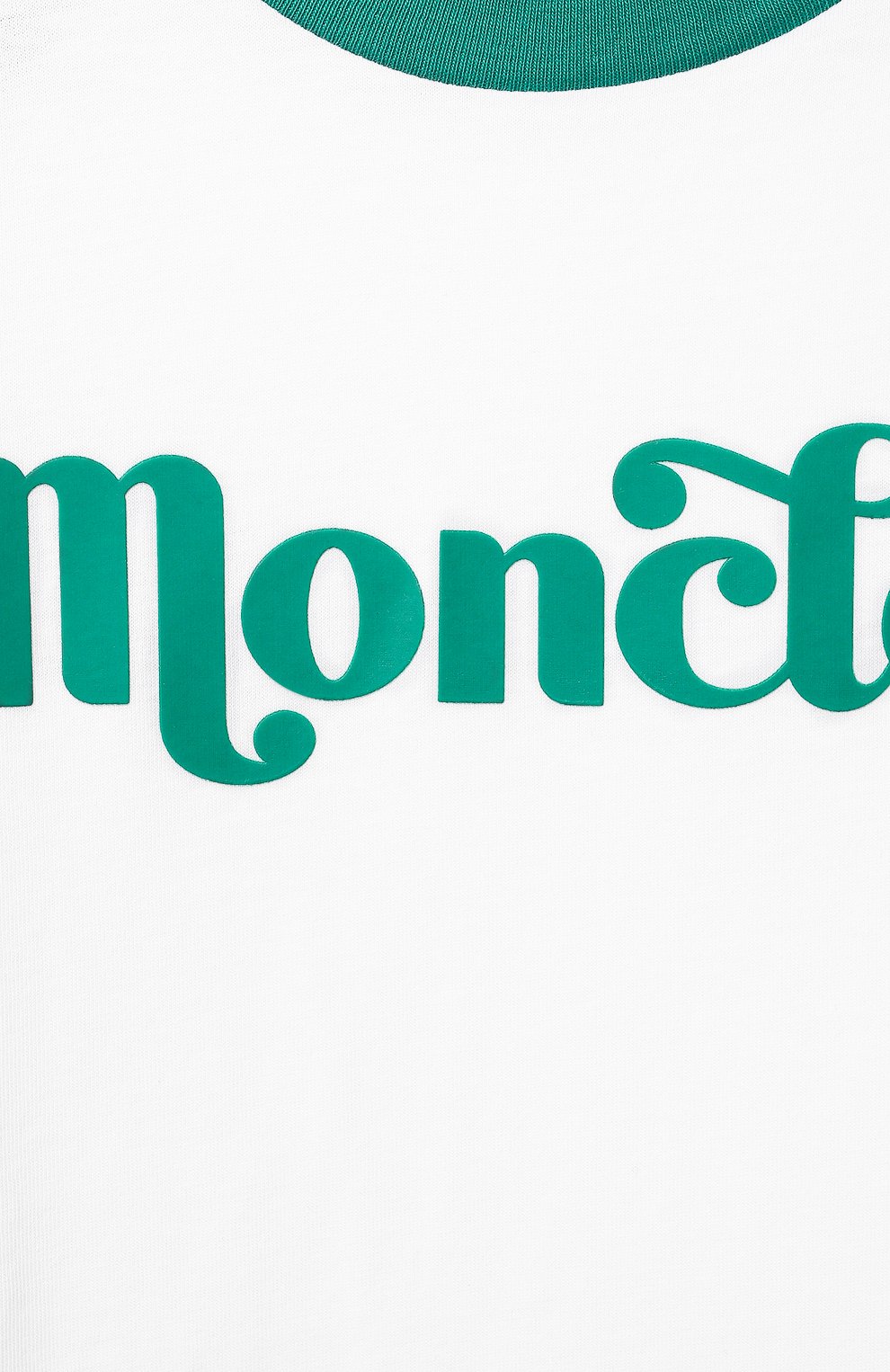 Комплект из футболки и шорт MONCLER зеленого цвета по цене 21800 руб., арт. G1-954-8M747-20-83907/8-10A, фото 6 Комплект из футболки и шорт MONCLER, арт. G1-954-8M747-20-83907/8-10A, фото 6