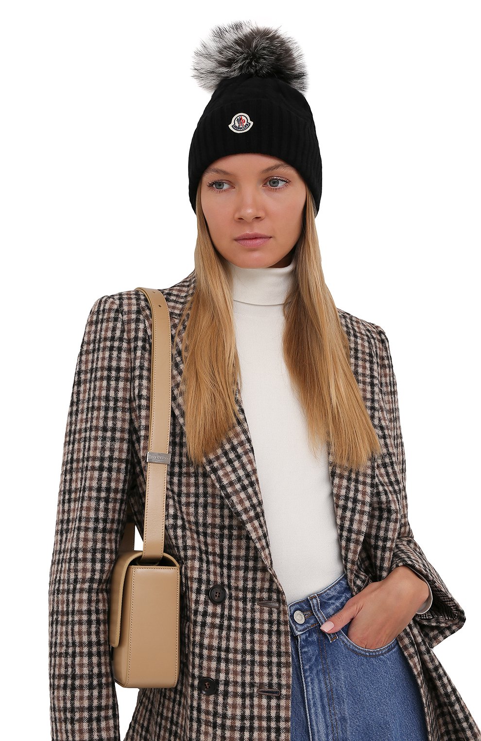 Шапка из шерсти и кашемира MONCLER, арт. G2-093-9Z703-01-A9328, фото 2