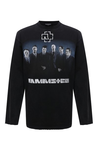 Хлопковый лонгслив balenciaga x rammstein BALENCIAGA, арт. 651796/TLV51, фото 1