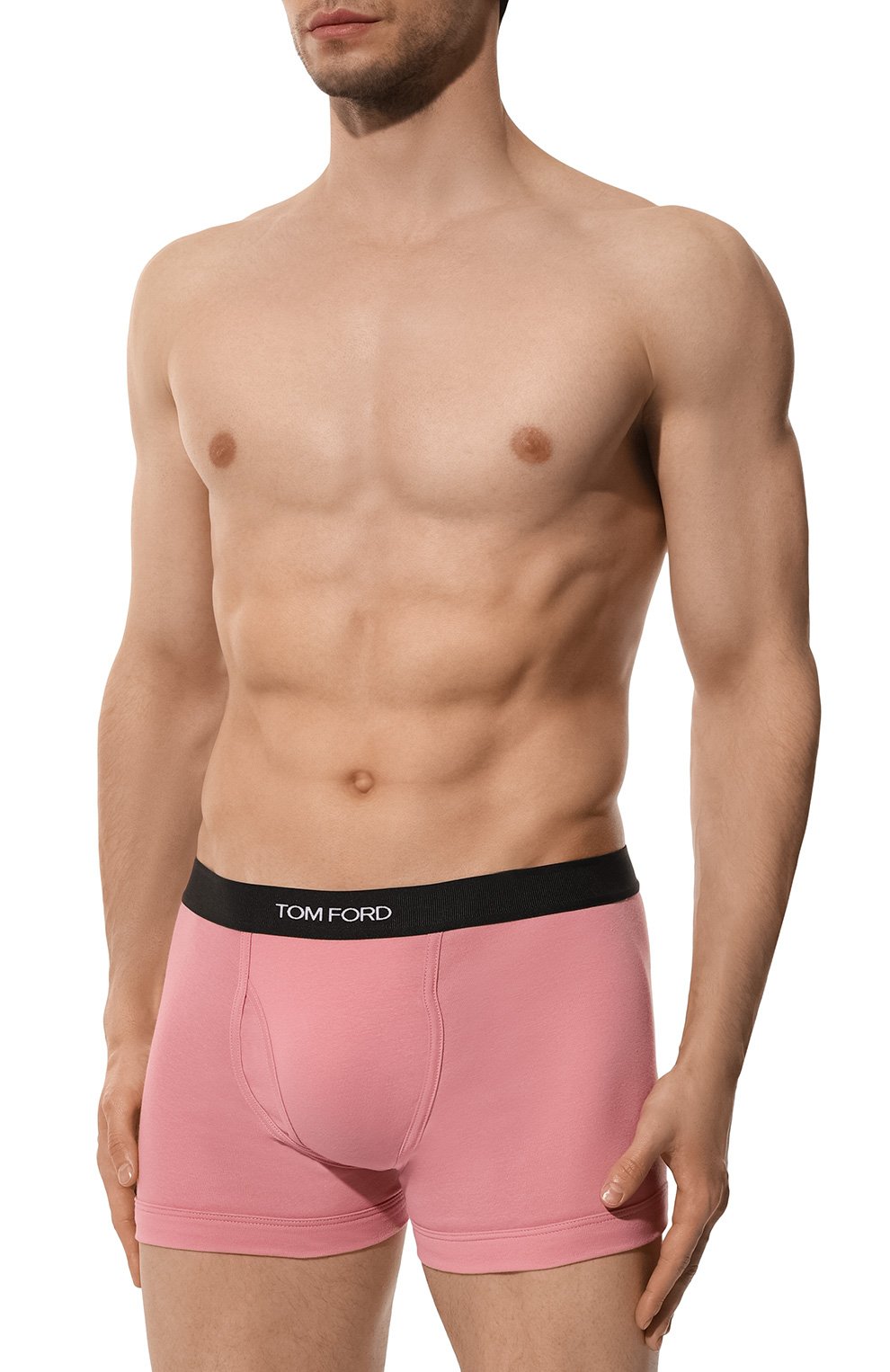 Хлопковые боксеры TOM FORD розового цвета по цене 9950 руб., арт. T4LC3104, фото 2 Хлопковые боксеры TOM FORD, арт. T4LC3104, фото 2