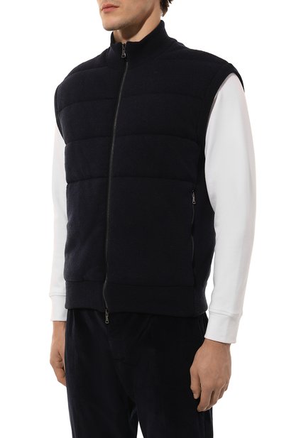 Утепленный жилет PAUL&SHARK темно-синего цвета по цене 49950 руб., арт. 14311242, фото 3 Утепленный жилет PAUL&SHARK, арт. 14311242, фото 3