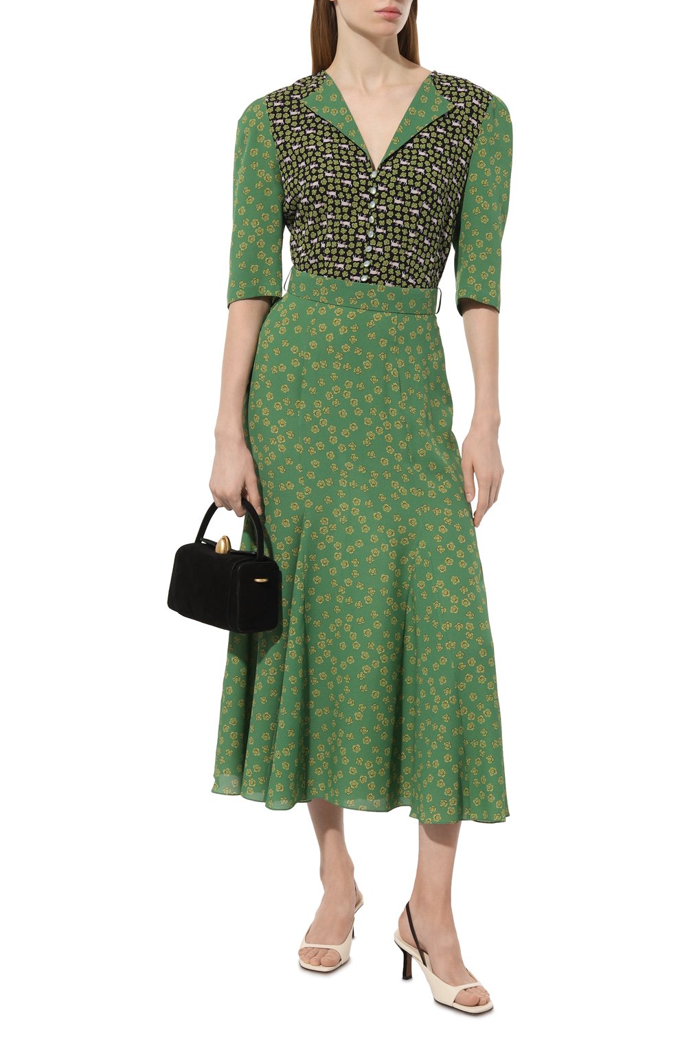 Шелковое платье ULYANA SERGEENKO, арт. ABM010SS22Ornella 4047т21, фото 2