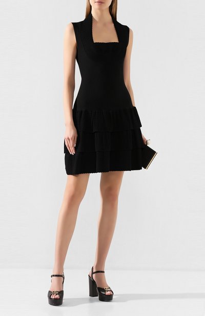 Кожаные босоножки DOLCE & GABBANA, арт. CR0965/AX387, фото 2