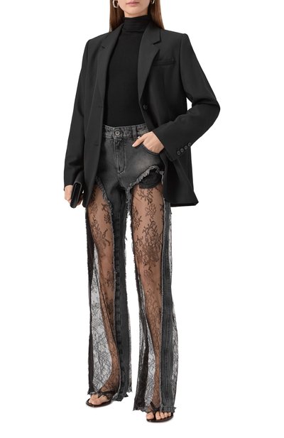 Джинсы BLUMARINE темно-серого цвета по цене 108500 руб., арт. 2J217A, фото 2 Джинсы BLUMARINE, арт. 2J217A, фото 2