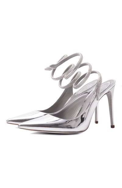 Женские комбинированные туфли cleo 105 RENE CAOVILLA, арт. C11816-105/0001