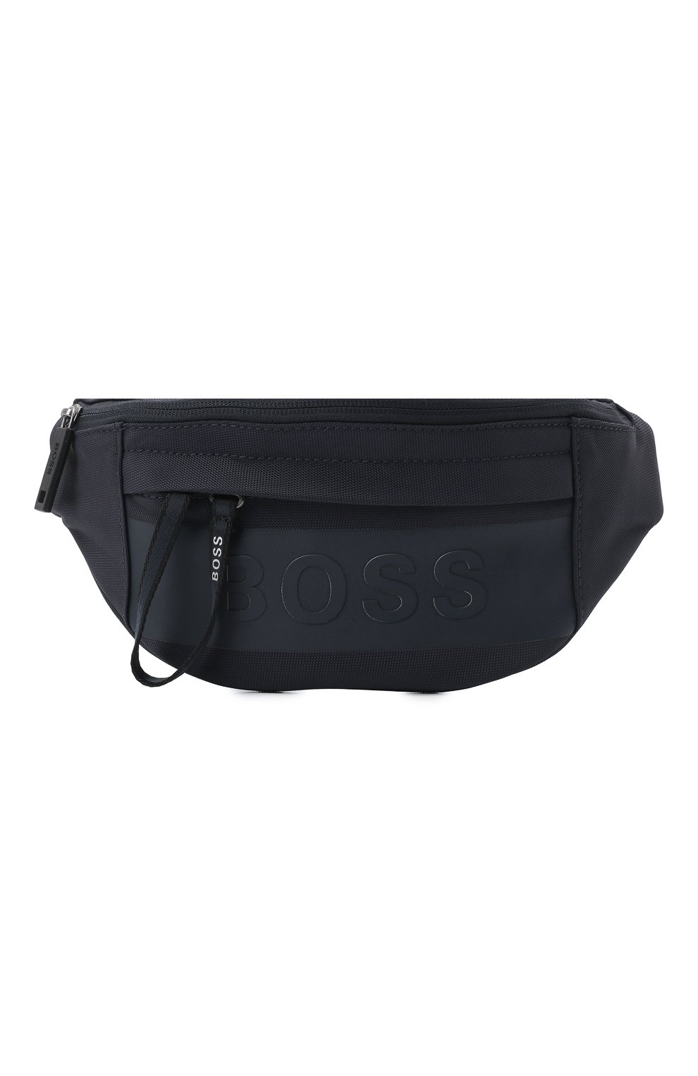Текстильная поясная сумка BOSS темно-серого цвета по цене 19650 руб., арт. 50466407, фото 1 Текстильная поясная сумка BOSS, арт. 50466407, фото 1