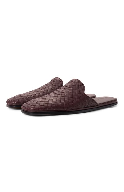 Женские кожаные сабо palazzo BOTTEGA VENETA, арт. 876128/V2ED0_001