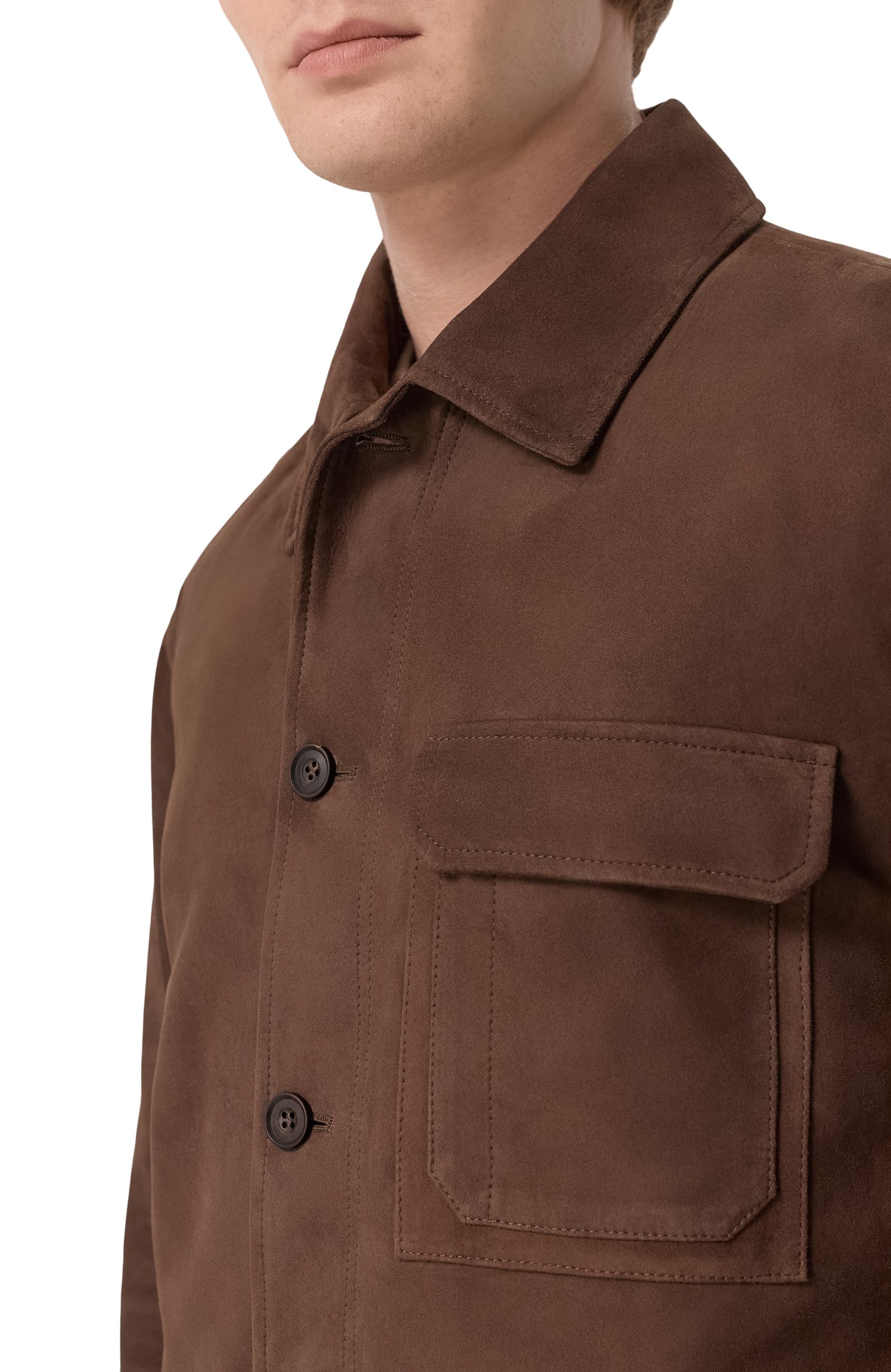Замшевая куртка CORNELIANI, арт. 2825Q3/2A20215, фото 5