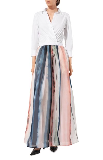 Платье SARA ROKA синего цвета по цене 95500 руб., арт. S1Q7112/SD30251, фото 3 Платье SARA ROKA, арт. S1Q7112/SD30251, фото 3