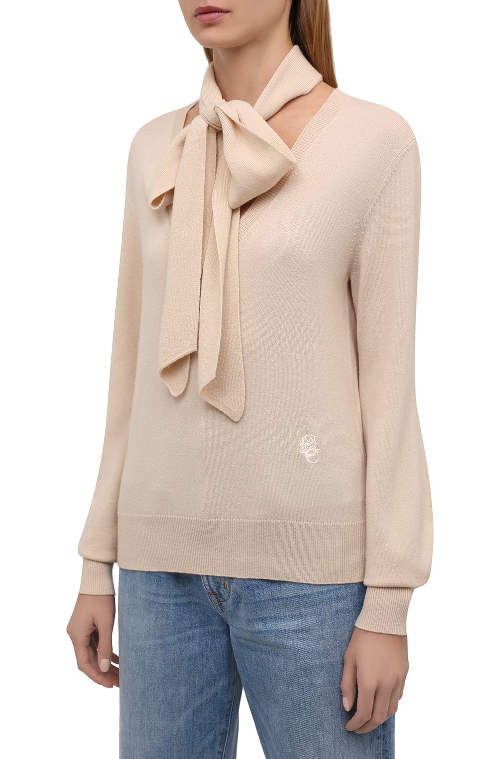 Кашемировый пуловер CHLOÉ, арт. CHC21AMP36500, фото 3