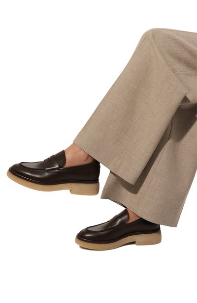 Кожаные пенни-лоферы alison AGL, арт. D721058PWWALDI0724, фото 3