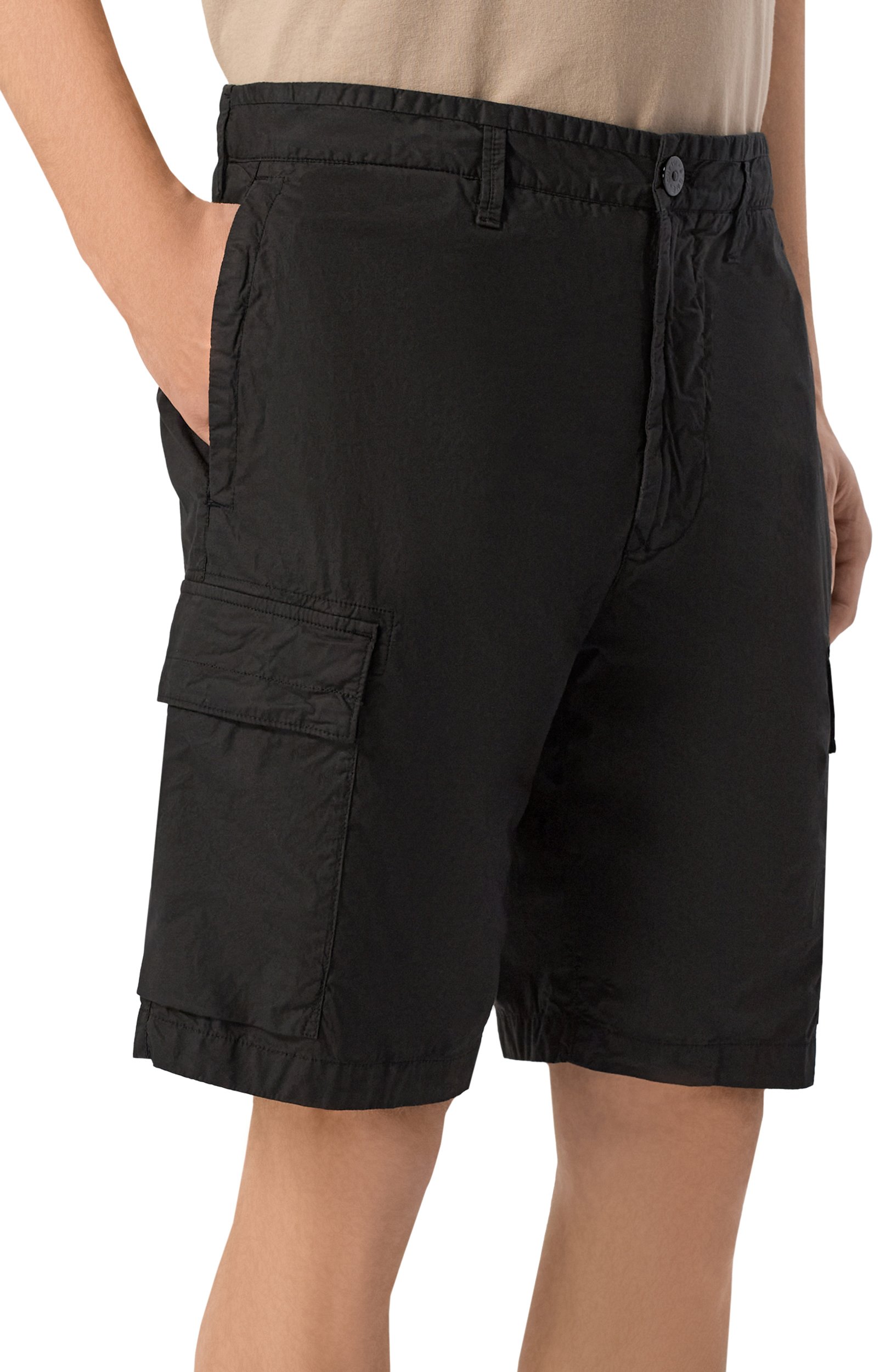 Хлопковые шорты STONE ISLAND, арт. L1S15L100020/S0003_001, фото 3