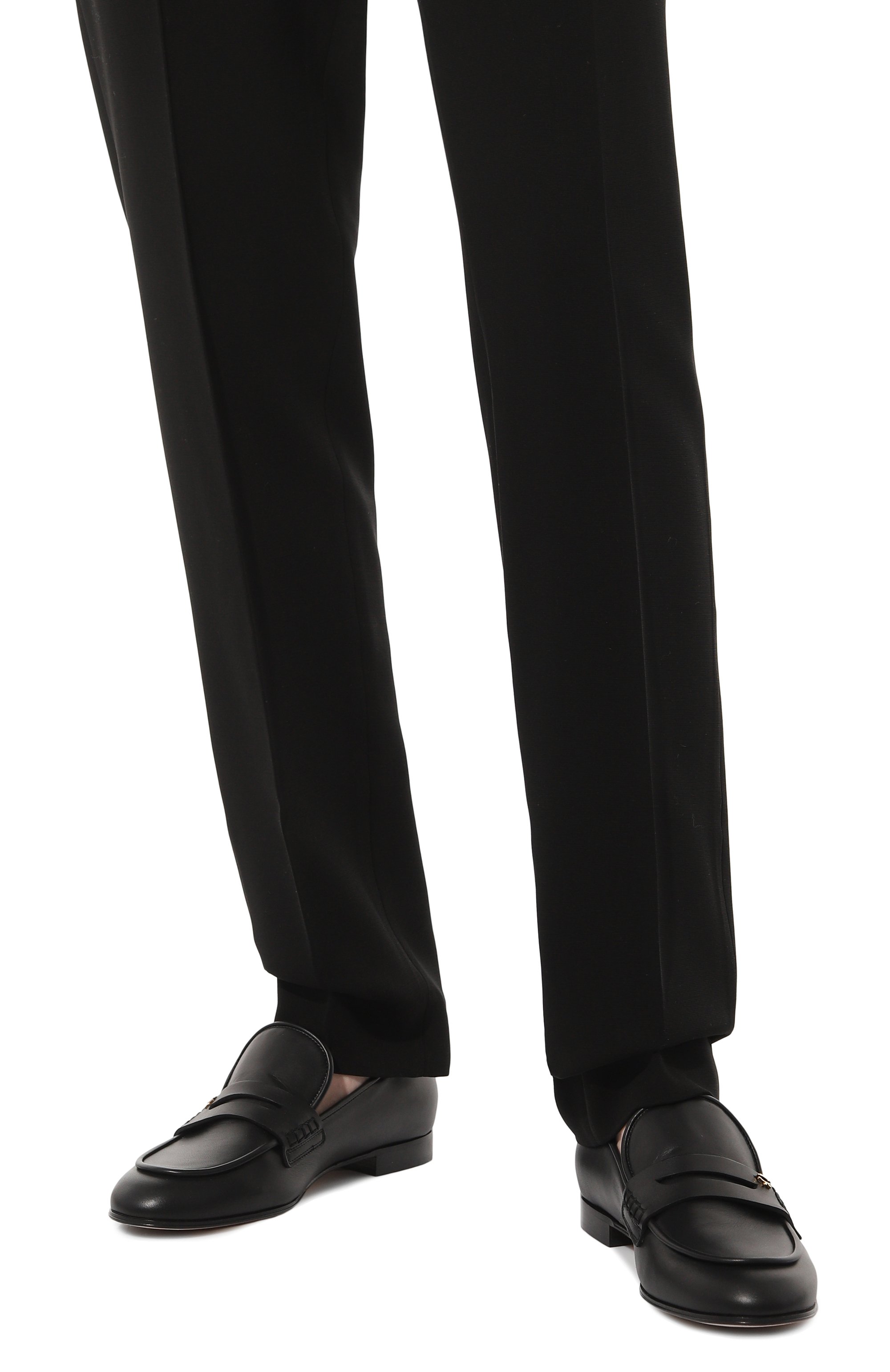 Кожаные лоферы GIANVITO ROSSI, арт. G25378.51CU0.VGINER0, фото 3