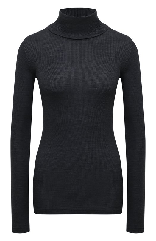 Водолазка из шерсти и шелка Zimmerli 370-2947 Чёрный 370-2947