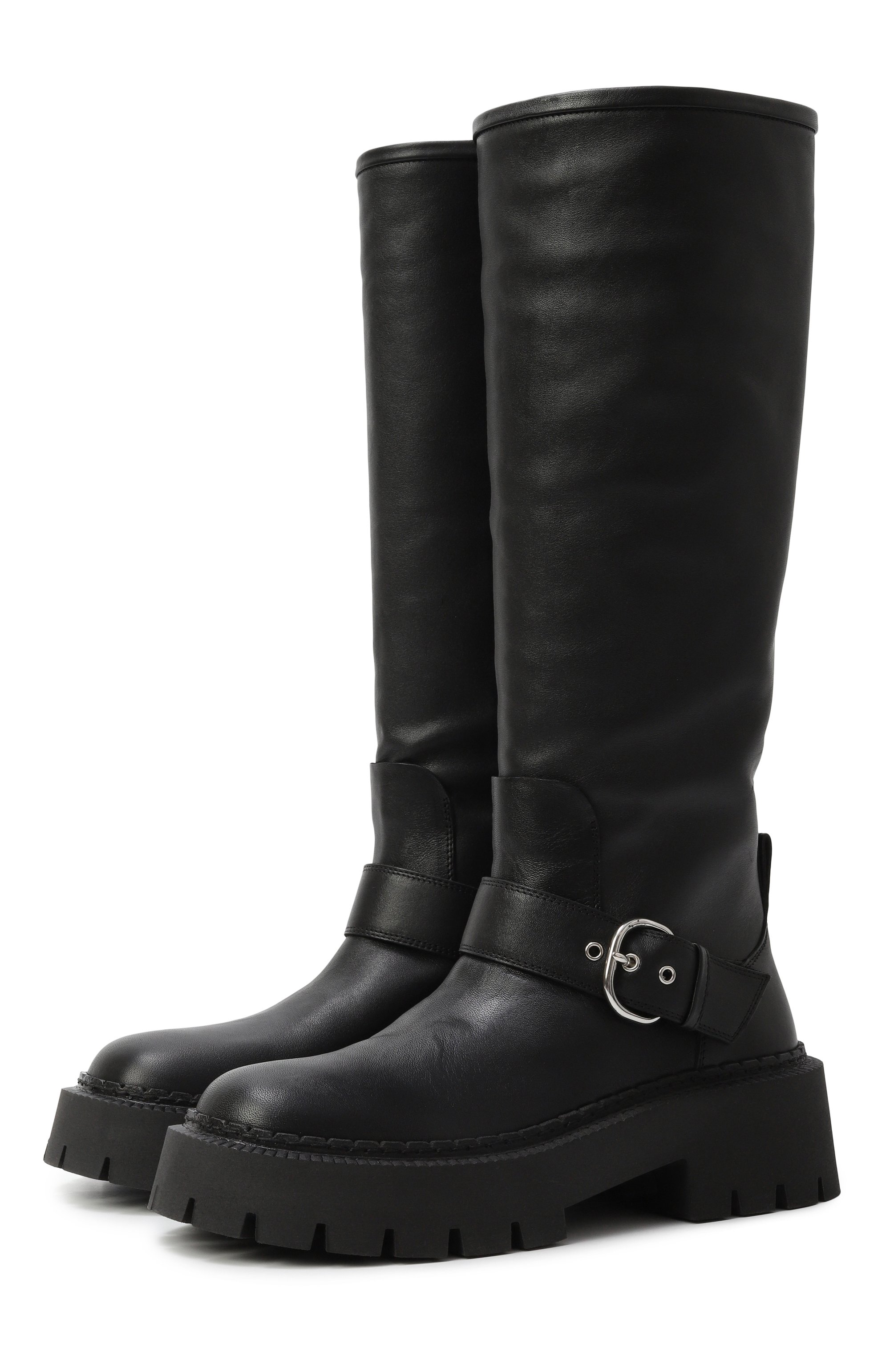 Кожаные сапоги h04 bob VIC MATIE, арт. 1H4414D_H04B070101, фото 1