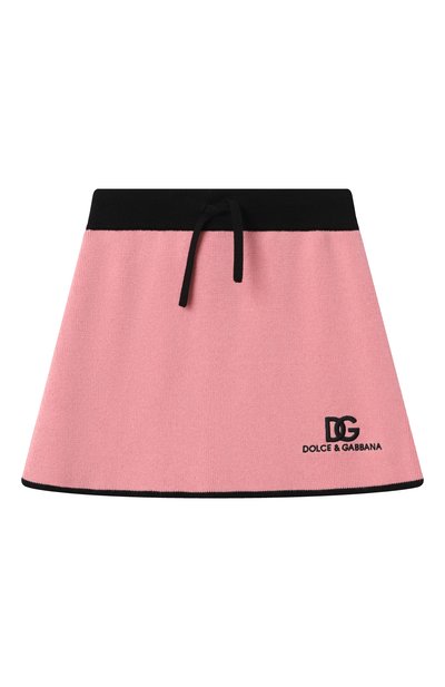 Юбка из хлопка и кашемира DOLCE & GABBANA, арт. L5KI05/JFMLL/2-6, фото 1