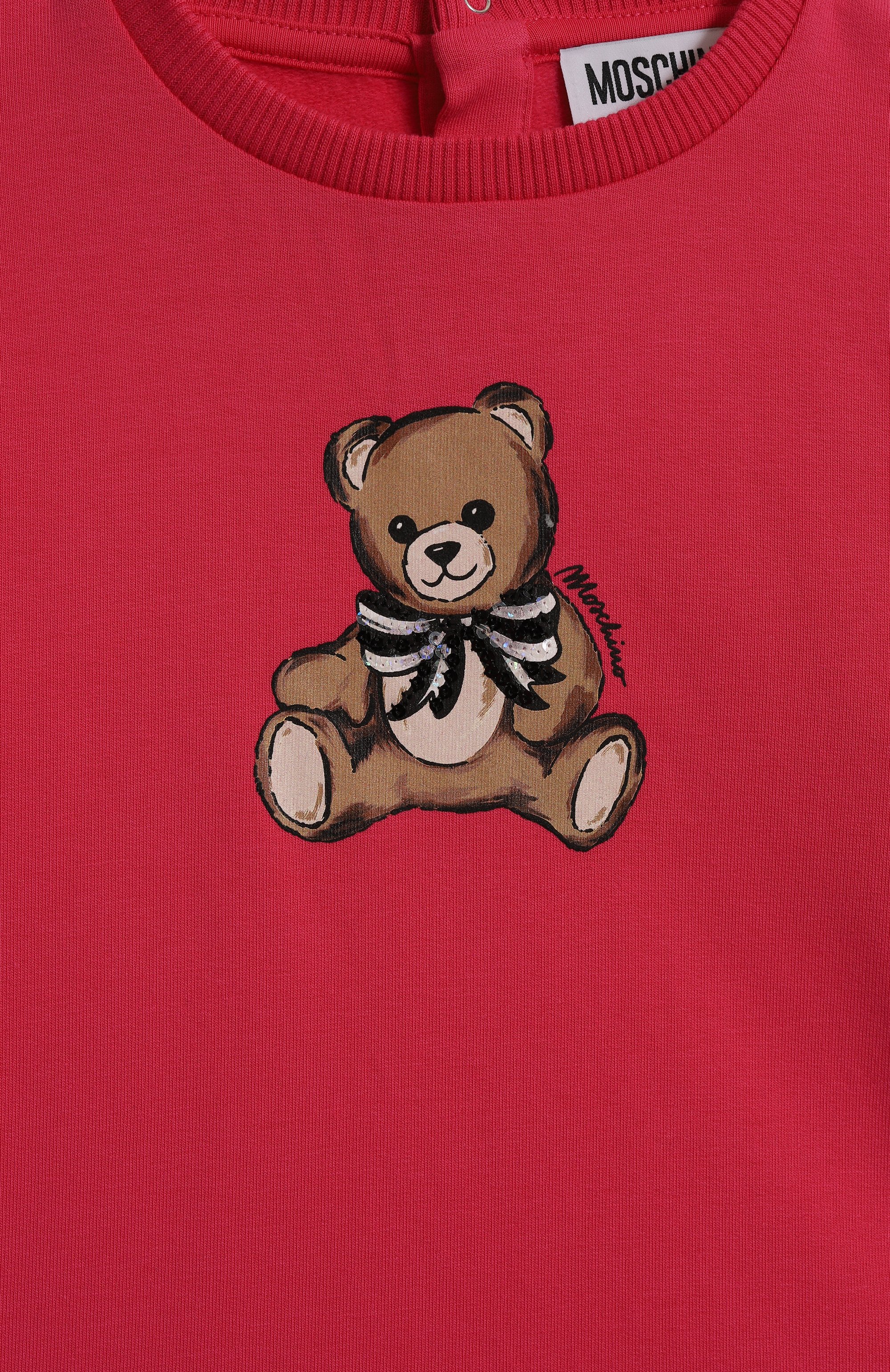 Хлопковое платье MOSCHINO, арт. HDV0H7/LDA16/10-14, фото 3