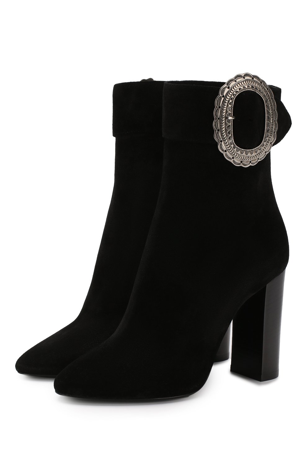 Замшевые ботильоны joplin SAINT LAURENT, арт. 551804/BT300, фото 1