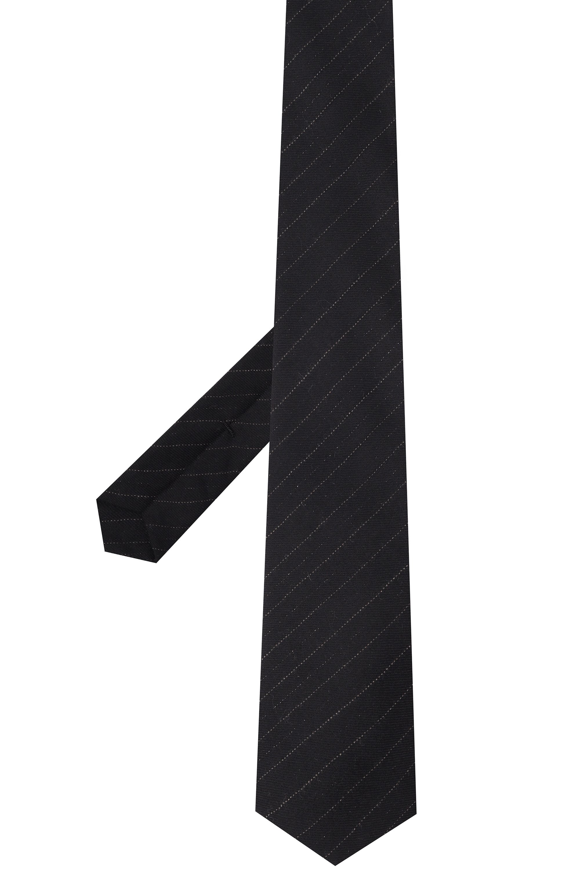 Шерстяной галстук KITON черного цвета по цене 36750 руб., арт. DCRAVK0564G01, фото 3 Шерстяной галстук KITON, арт. DCRAVK0564G01, фото 3