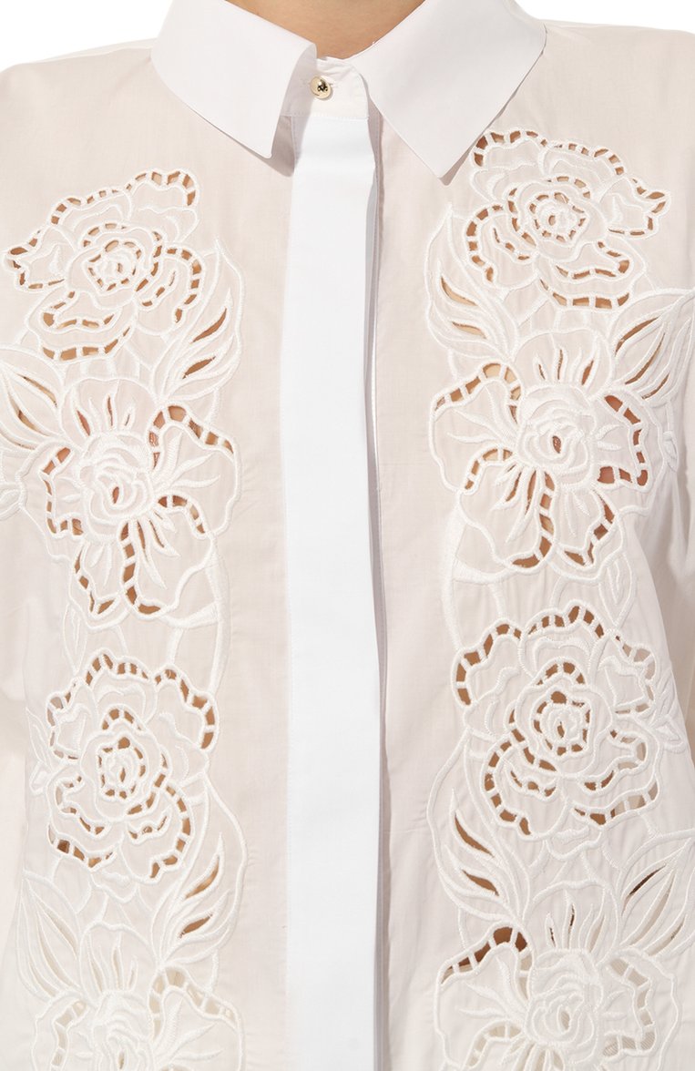 Хлопковая рубашка ELIE SAAB, арт. 15058, фото 1
