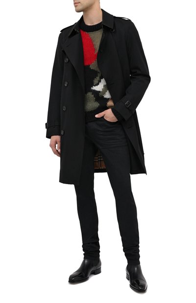 Джинсы SAINT LAURENT черного цвета по цене 63900 руб., арт. 622876/Y0500, фото 2 Джинсы SAINT LAURENT, арт. 622876/Y0500, фото 2