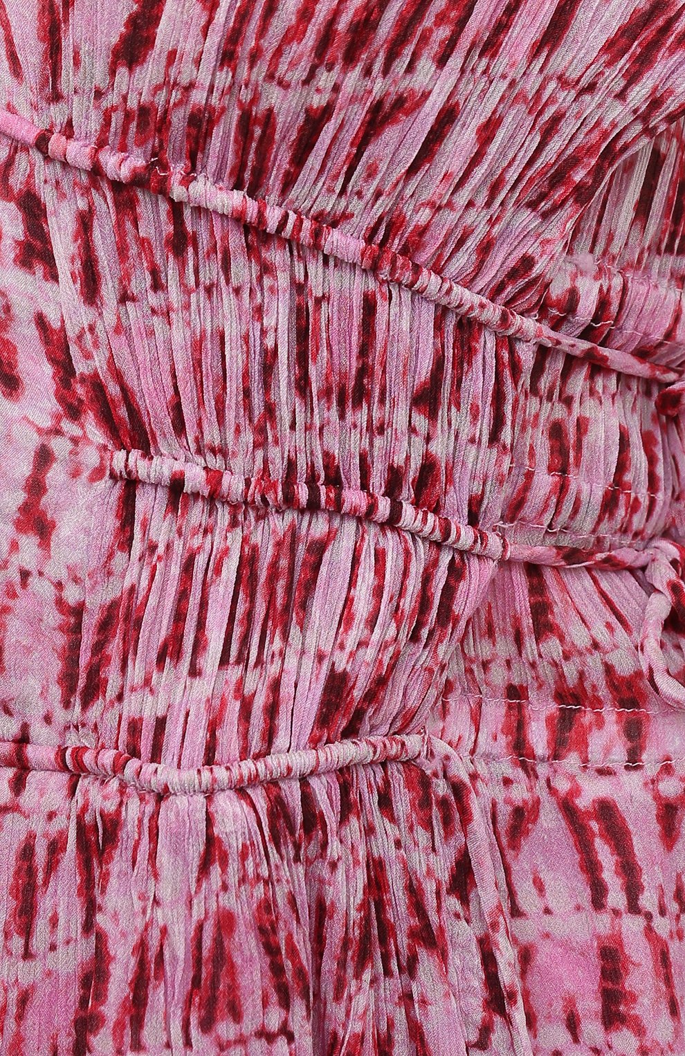 Платье из вискозы ISABEL MARANT ETOILE красного цвета по цене 56650 руб., арт. R01898-21P029E/SEGUN, фото 5 Платье из вискозы ISABEL MARANT ETOILE, арт. R01898-21P029E/SEGUN, фото 5