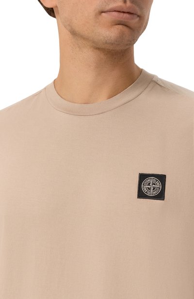 Хлопковая футболка STONE ISLAND, арт. L1S152100027/S0013, фото 5