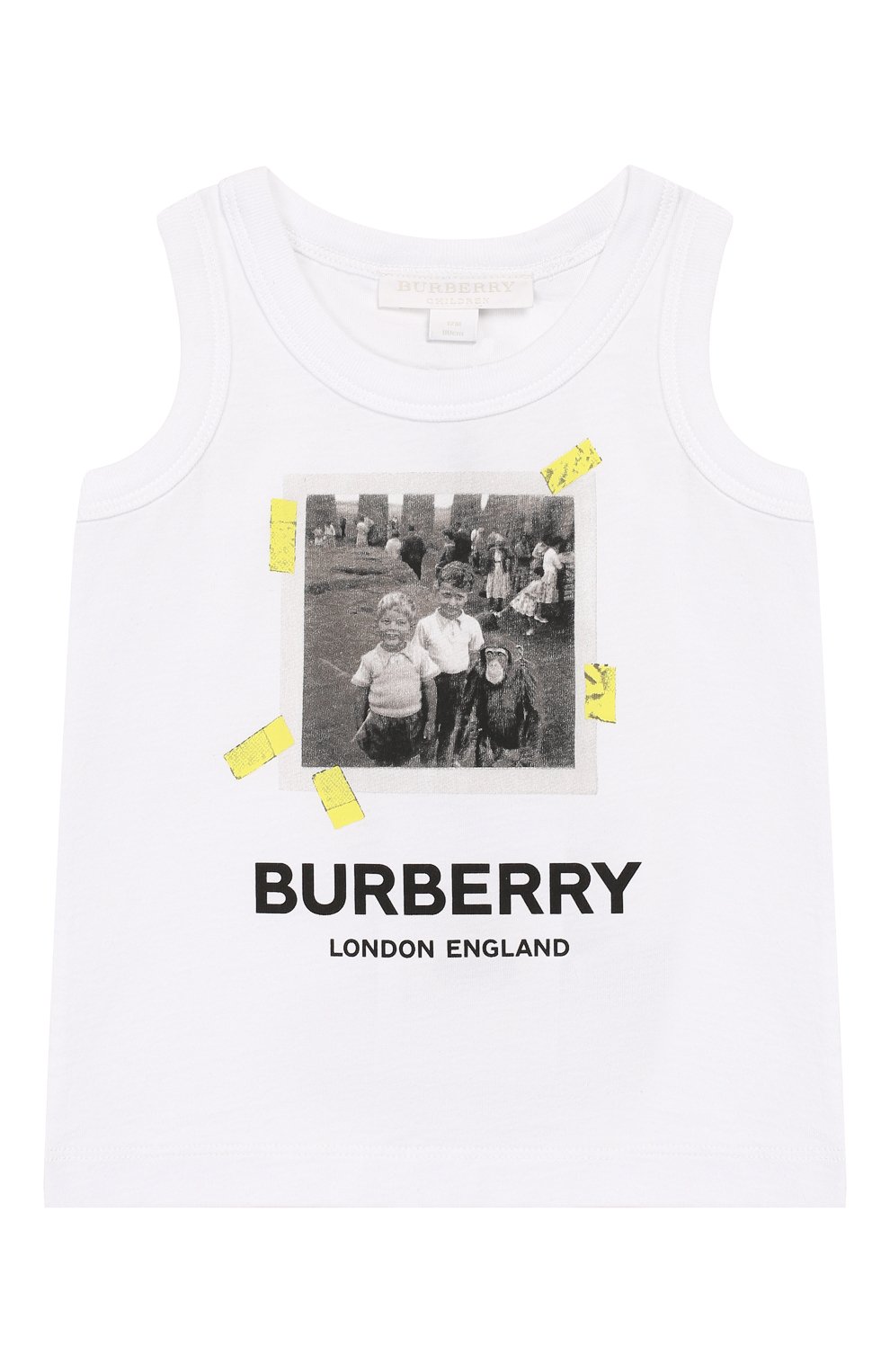 Хлопковая майка BURBERRY, арт. 8010669, фото 1