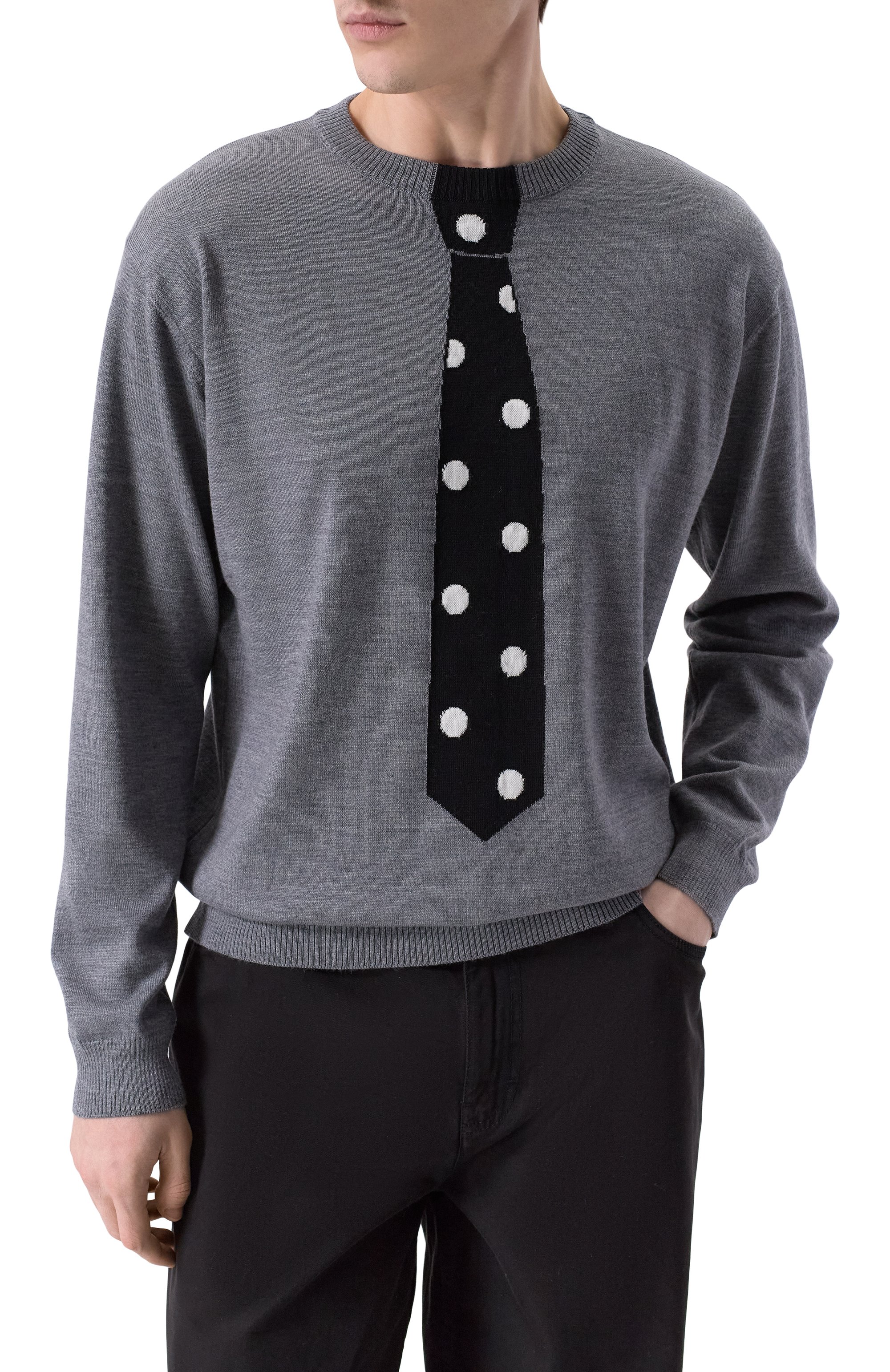 Шерстяной джемпер MOSCHINO, арт. V0919/0200, фото 3