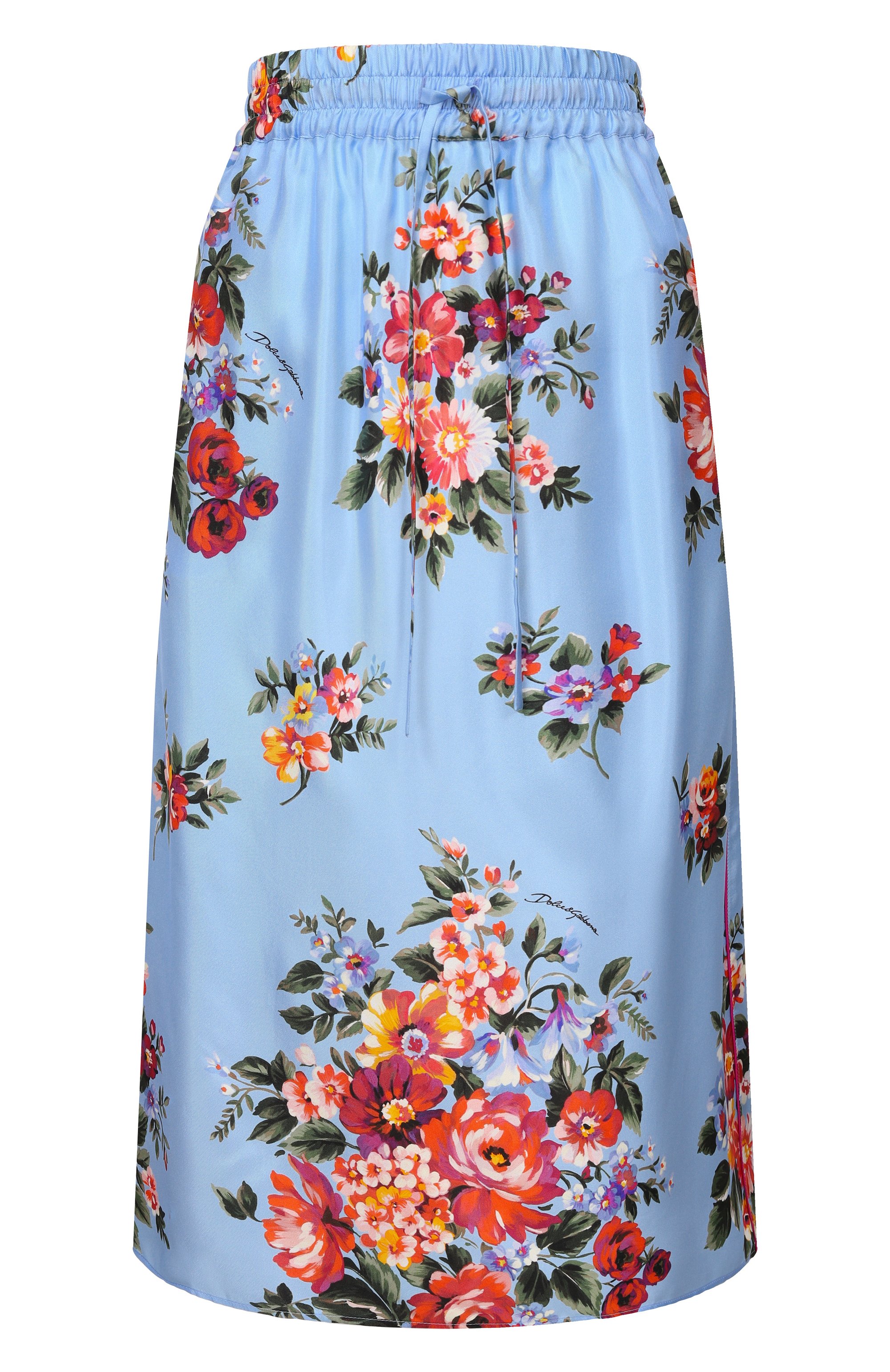 Атласная юбка DOLCE & GABBANA, арт. F4DCGT/IS11I, фото 1