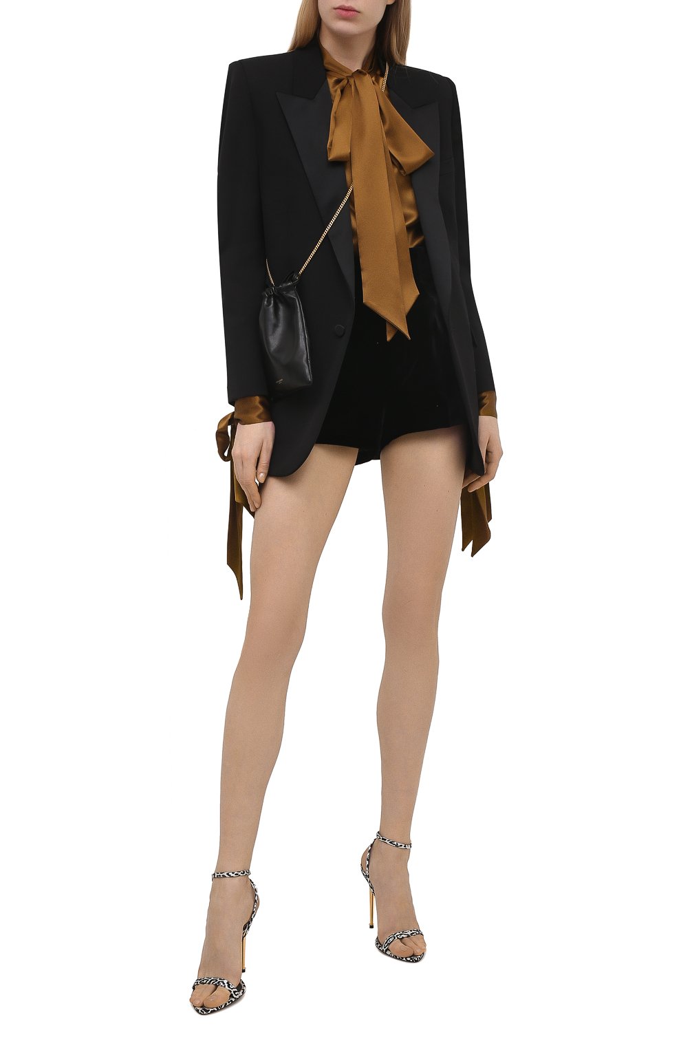 Текстильные босоножки TOM FORD, арт. W2272T-TSA011, фото 2