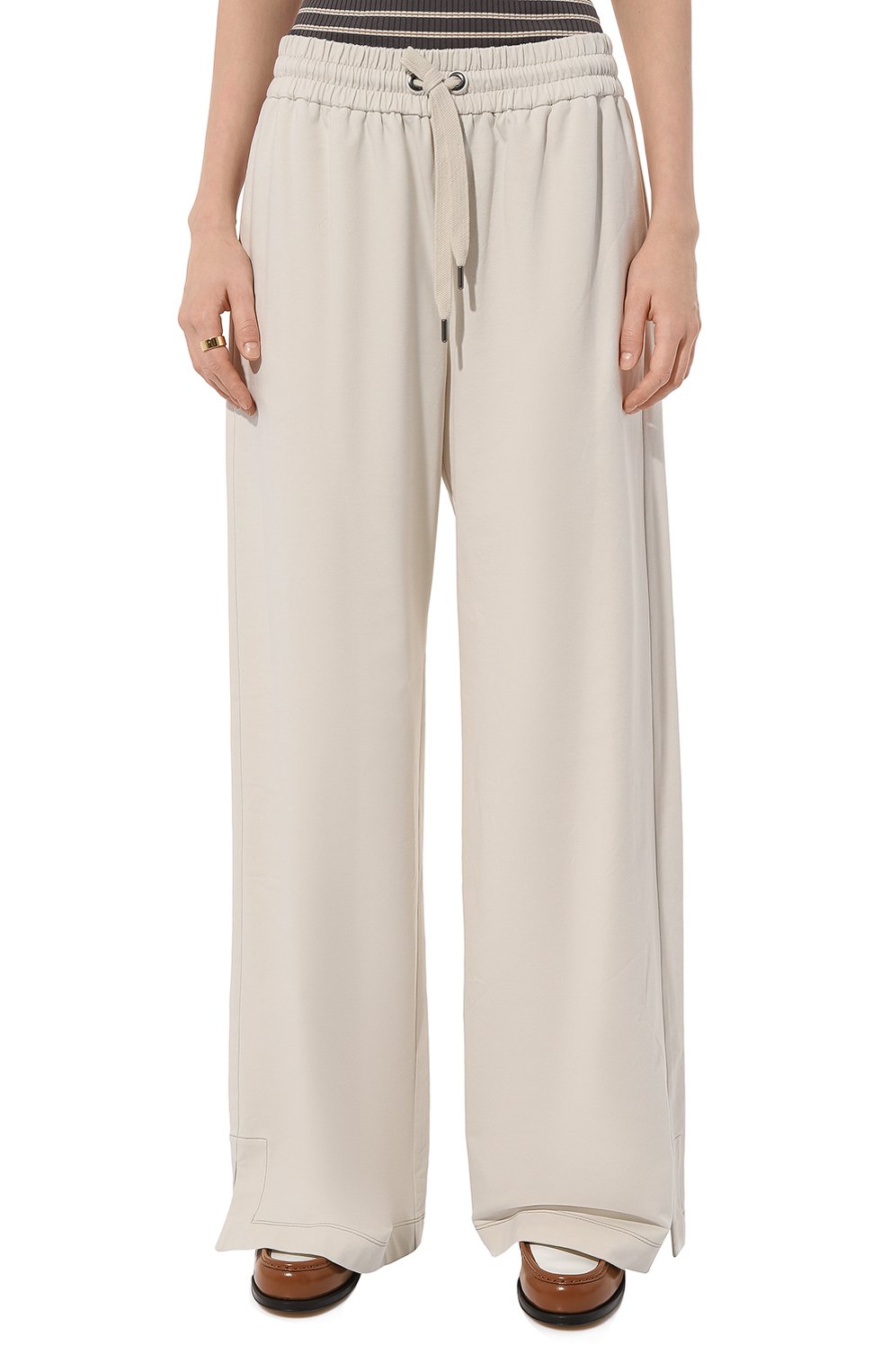 Хлопковые брюки BRUNELLO CUCINELLI, арт. MH827B1334, фото 3