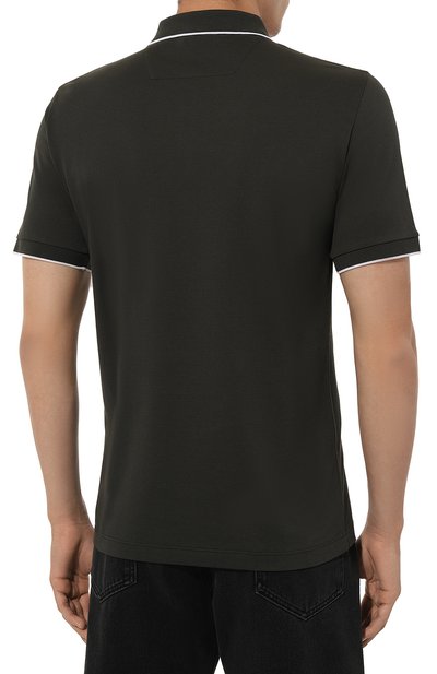 Хлопковое поло GIORGIO ARMANI, арт. 3KSF75/SJMZZ, фото 4