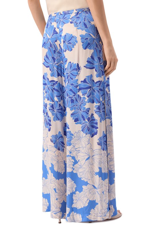 Брюки из вискозы Poupette St Barth WL3S26QVSFNU Голубой  WL3S26QVSFNU Фото 4