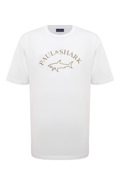 Мужская хлопковая футболка PAUL&SHARK, арт. 24411032