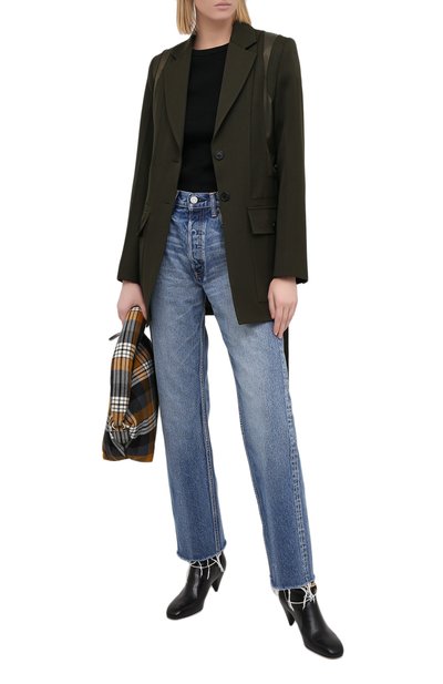 Джинсы MOUSSY голубого цвета по цене 29950 руб., арт. 025DAC11-2320, фото 2 Джинсы MOUSSY, арт. 025DAC11-2320, фото 2