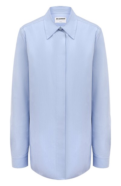 Женская хлопковая рубашка JIL SANDER, арт. J05DL0101/J45174