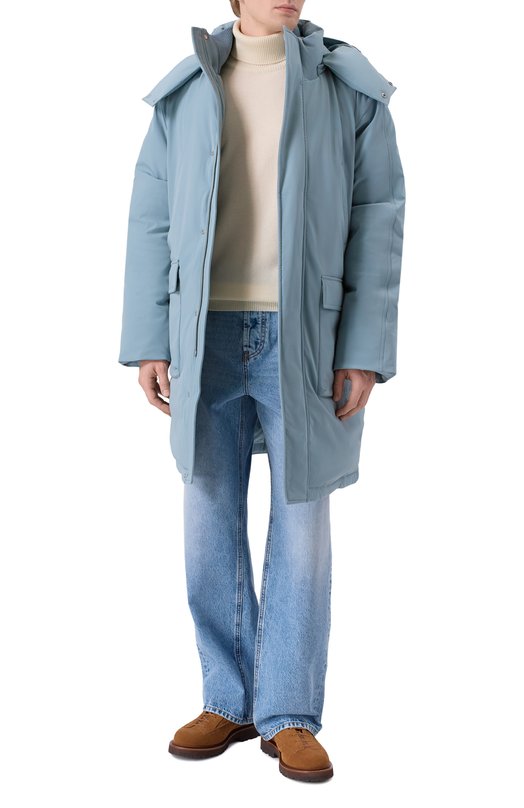 Пуховая парка Chukotka 12 STOREEZ 127513 Голубой  127513 Фото 2