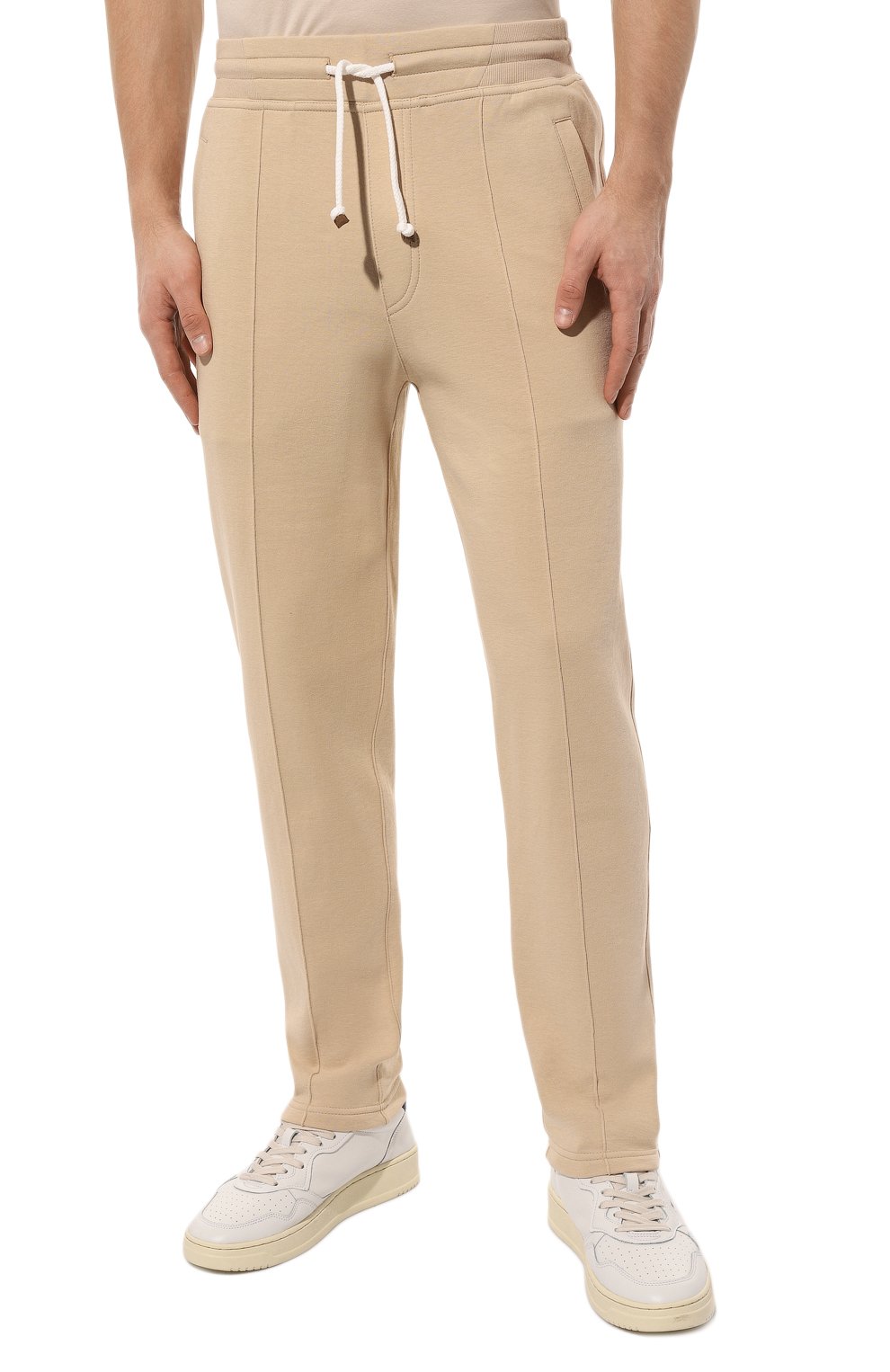 Хлопковые брюки BRUNELLO CUCINELLI, арт. M0T353212G, фото 3