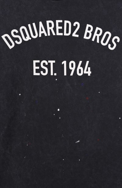 Хлопковая футболка DSQUARED2, арт. DQ3170/D0AG8, фото 3