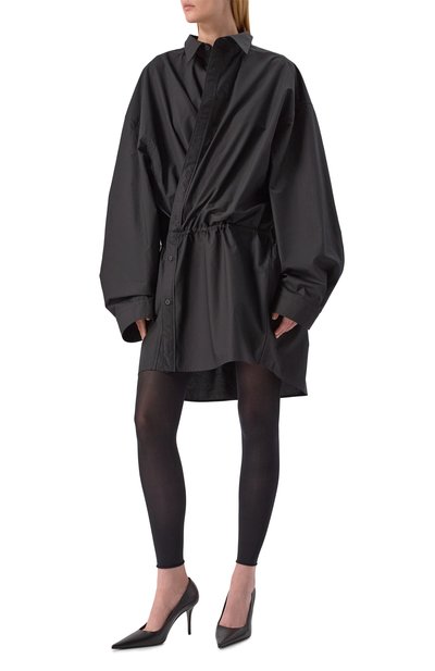 Хлопковое платье BALENCIAGA, арт. 814136/TNM60, фото 3