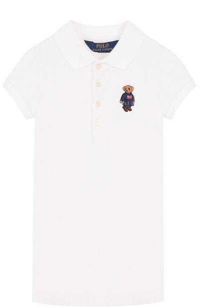 Хлопковое поло с вышивкой POLO RALPH LAUREN, арт. 312687556, фото 1