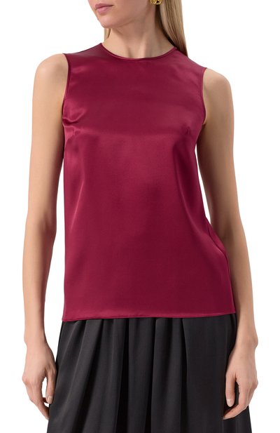 Атласный топ DOLCE & GABBANA, арт. F7ZZCT/FU1AU, фото 3