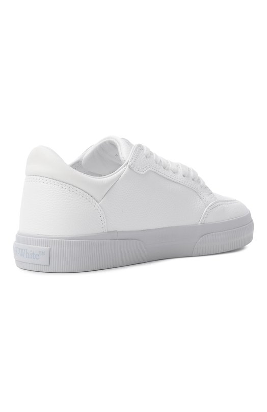 Кожаные кеды Vulcanized Off-White 0WIA288S26LEA001 Белый  0WIA288S26LEA001 Фото 5