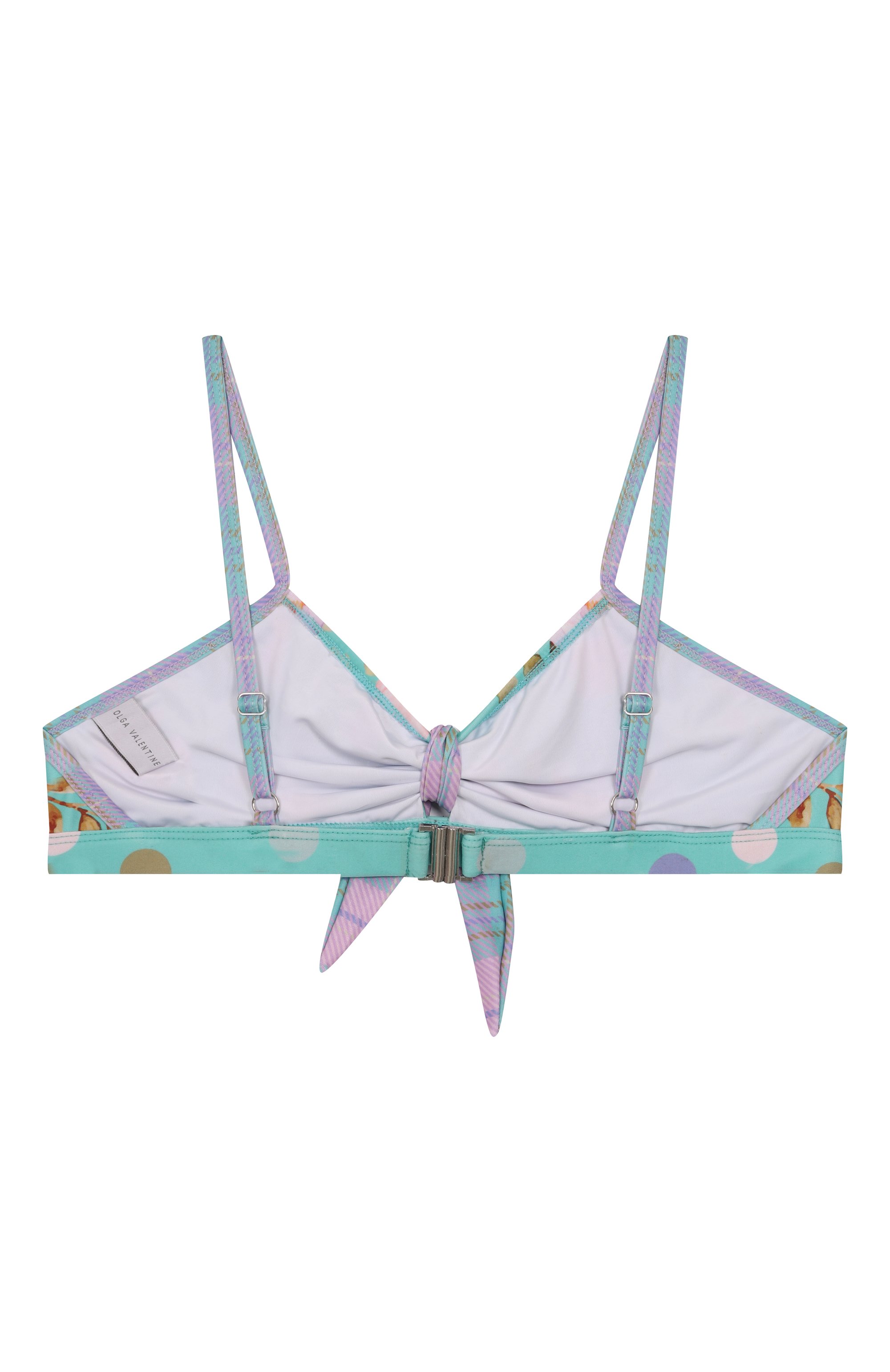 Комплект из трех предметов OLGA VALENTINE бирюзового цвета по цене 14850 руб., арт. 172/12A-16A, фото 5 Комплект из трех предметов OLGA VALENTINE, арт. 172/12A-16A, фото 5